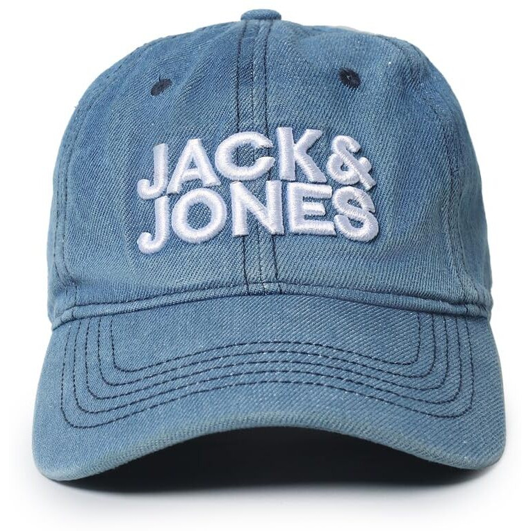 Jack & Jones Men's Cap (258378512-Blue Denim_Blue Free Size)