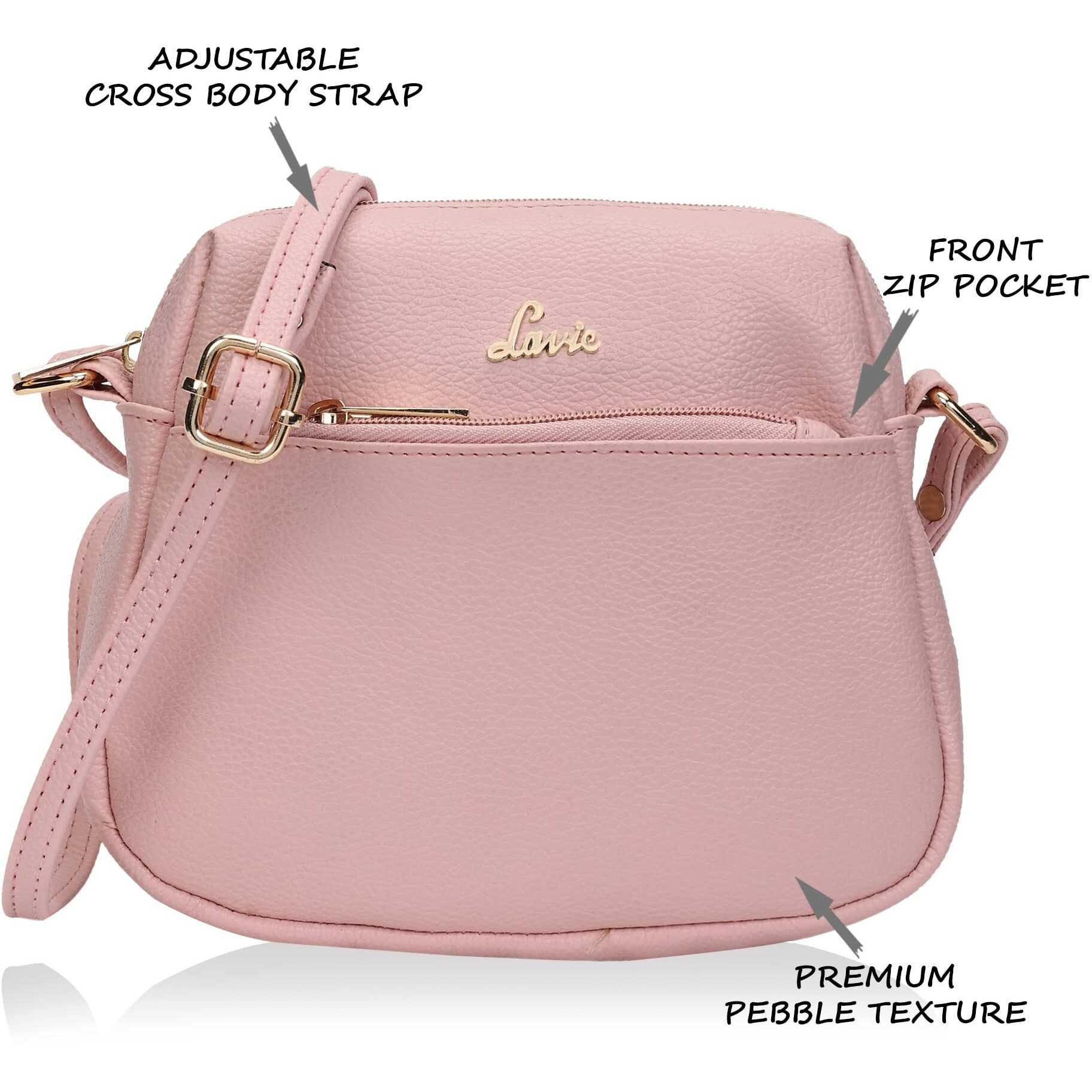 Lavie Women's Rigel Sling Bag | Ladies Purse Handbag