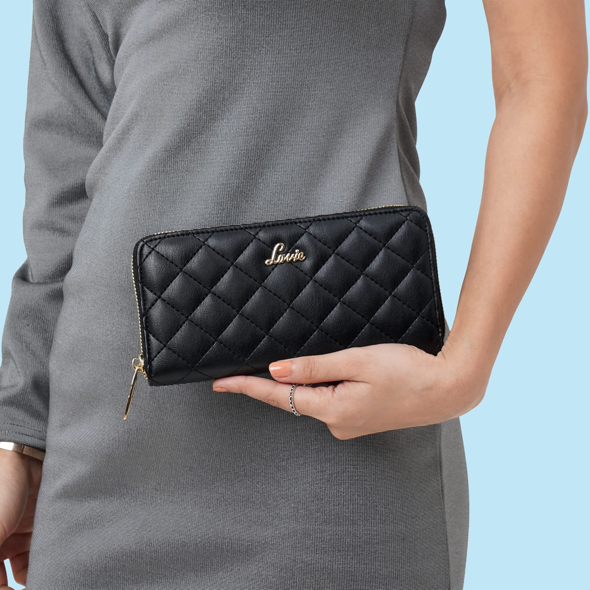 Lavie Quilt Eden Women's Zip Around Wallet