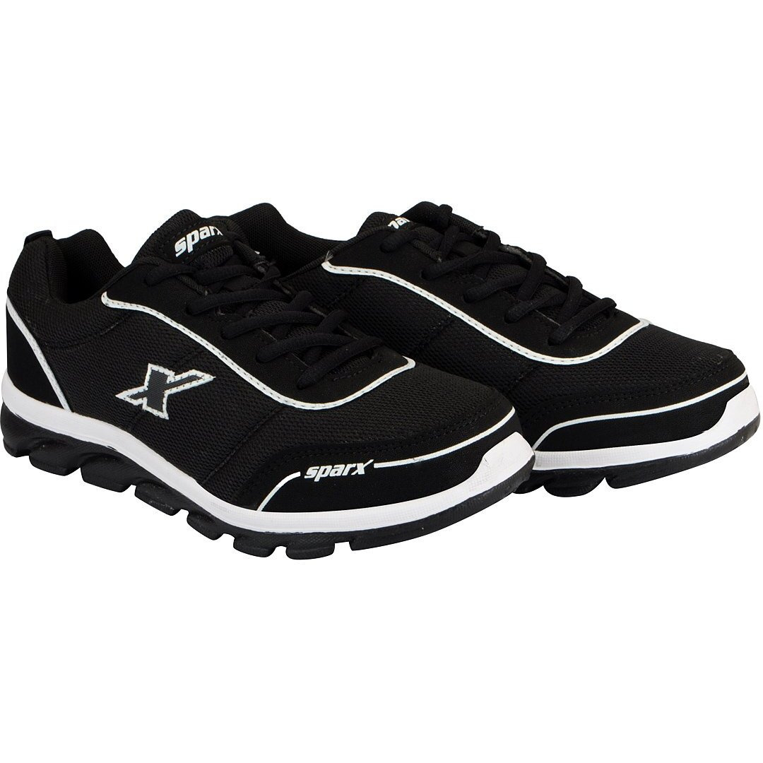 Sparx Mens SM 277 | Enhanced Durability & Soft Cushion | Black Running Shoe - 9 UK (SM 277)