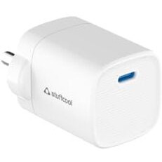 Stuffcool Nuevo PD20W Made in India Smallest Wall Charger Charges iPhones 50% in 30 Mins Perfect for Latest iPhone 15,14,13,12 (Nuevo White)