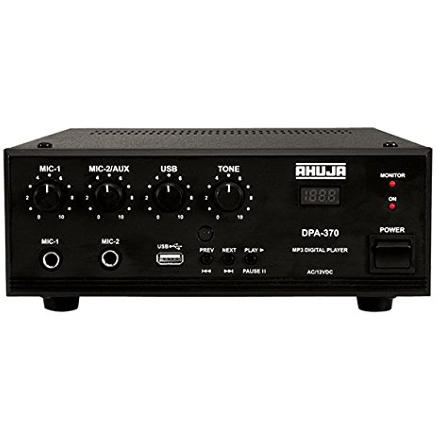 AHUJA DPA-370 30 Watts PA Amplifier with Built-in Player