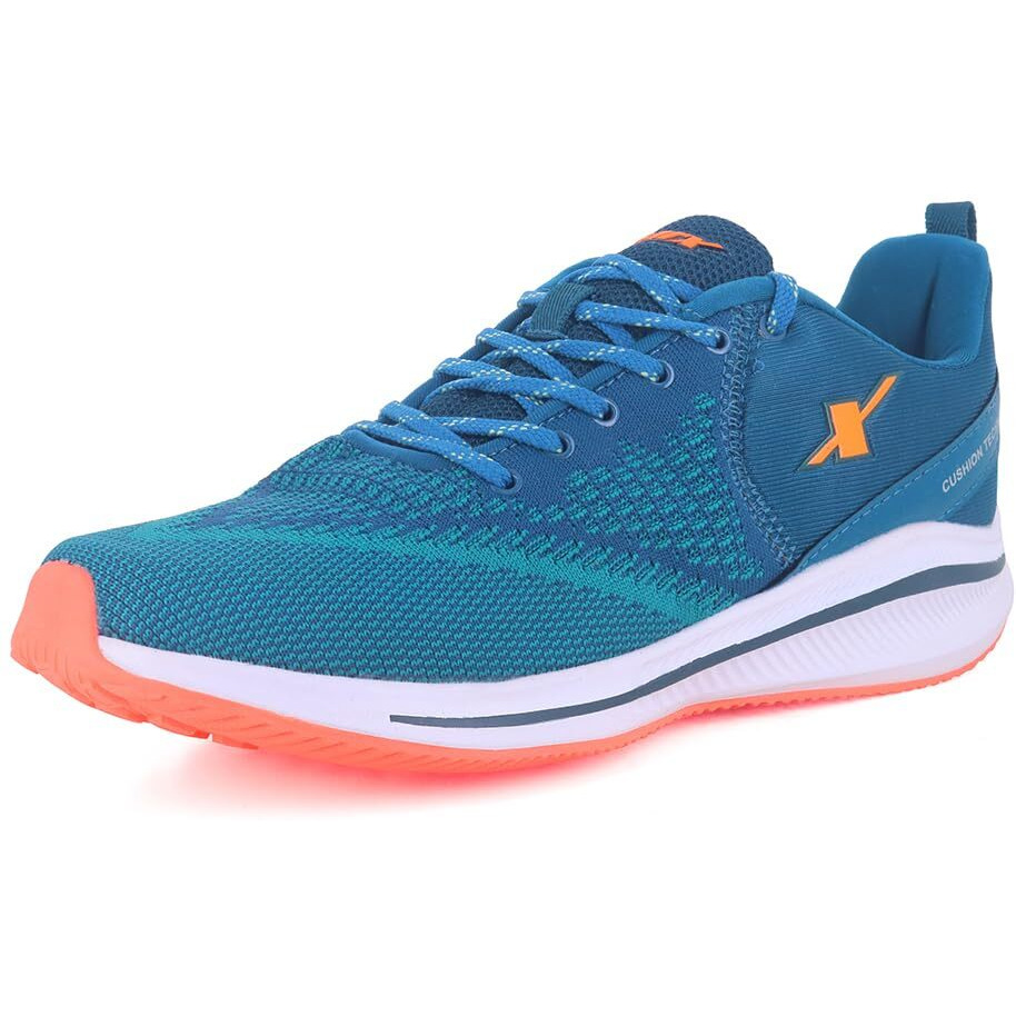 SPARX Mens SM 678 | Enhanced Durability & Soft Cushion | Blue Running Shoe - 10 UK (SM 678)