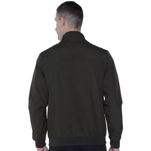 Qube By Fort Collins Men's Polyester Short Length Jacket, BD804AZ, Olive, Large