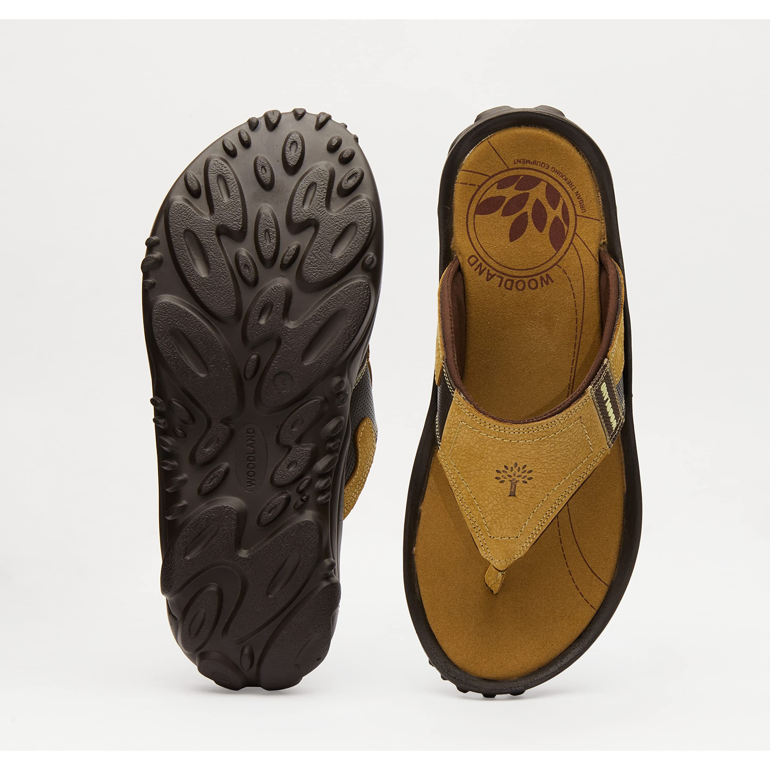 Woodland mens Ogp 3345119 CAMEL Sandal - 9 UK (43 EU) (OGP 3345119)