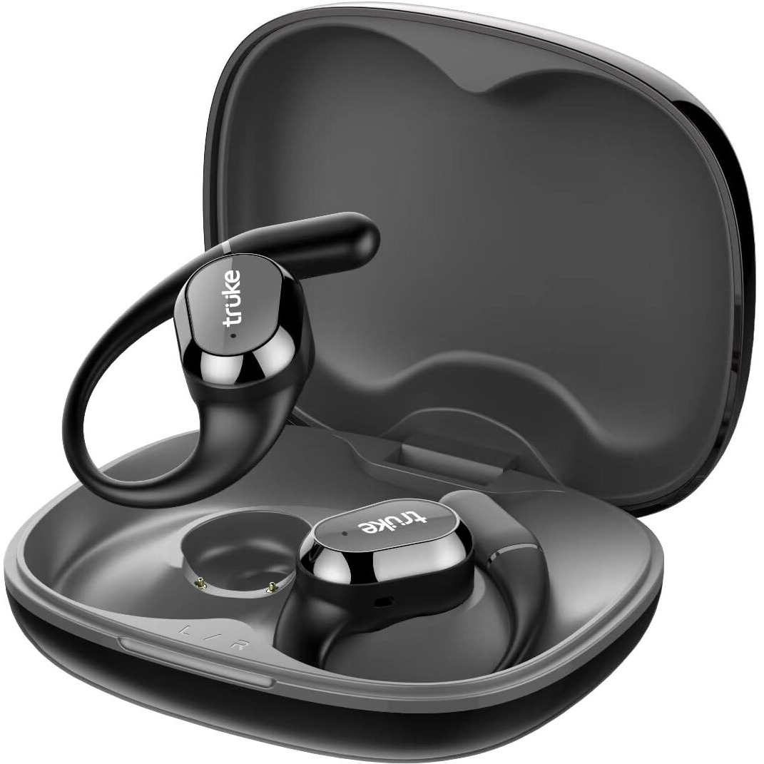 truke Newly Launched Buds Liberty Open Ear Wireless Earbuds with 360Spatial Audio Experience, 16mm Beryllium Speaker, 60H Playtime, Quad Mic for Crystal-Clear Calls, Fast Charging, BT5.4