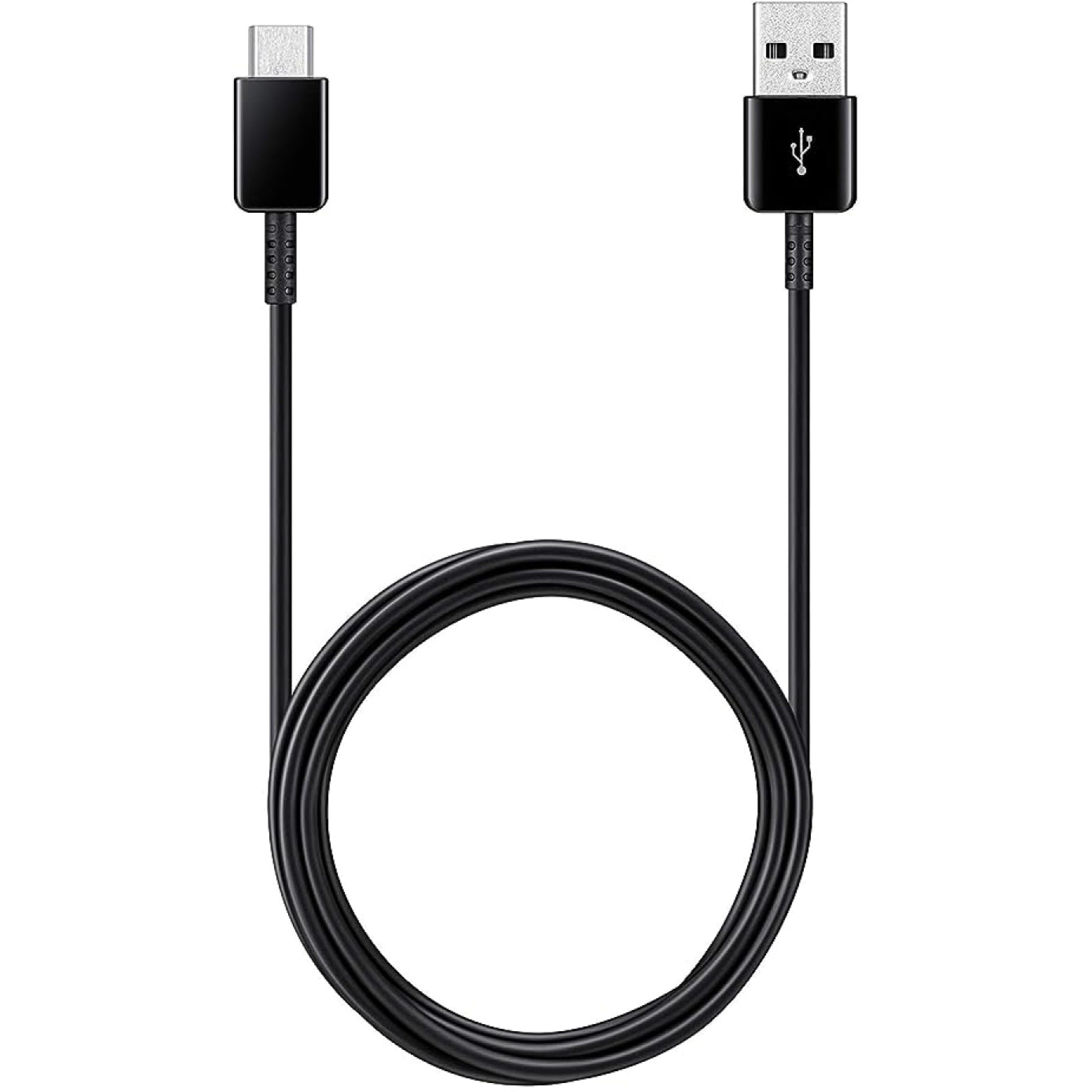 Samsung Usb To Type C 1.5 Meter 25W Fast Charging Usb C Cable High-Speed Data Transfer Compatible With Galaxy A20S,A21,A21S,A30,A30Sa31,A41,A42,A50,A50S,A51,A52,A70,A71,A81,A9,A91 Cord,Black