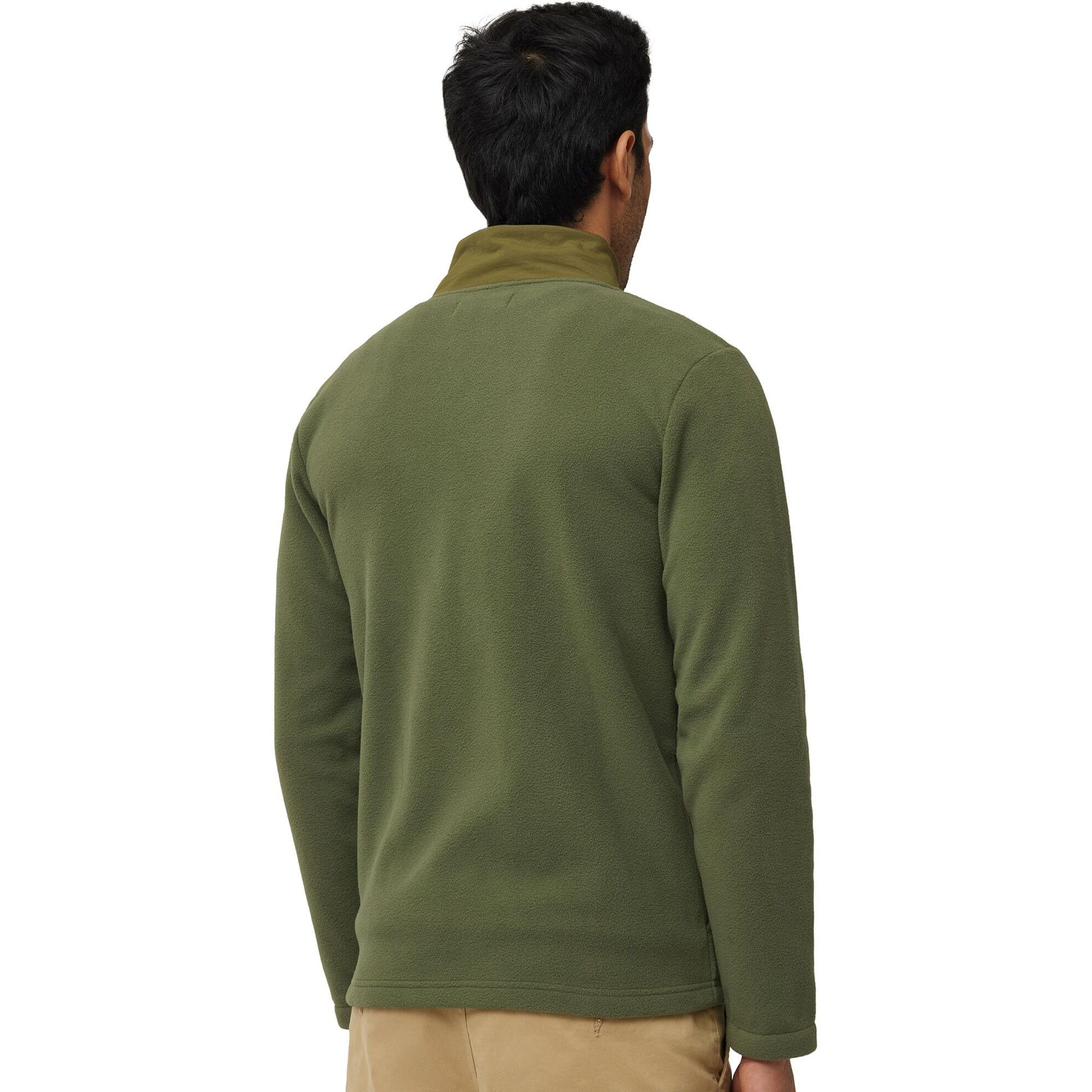 XYXX Men Cotton Rich Jackets, Regular Fit, Solid, Pack of 1, MB12JK04L, Olive Green, L