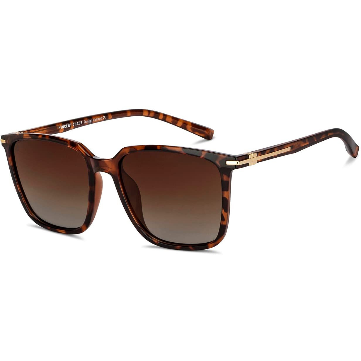 VINCENT CHASE EYEWEAR By Lenskart|Shades For Men| Full Rim Wayfarer Branded Latest And Stylish Sunglasses|Polarized And 100% Uv Protected|Men & Women|Large|Vc S14459, Turquoise
