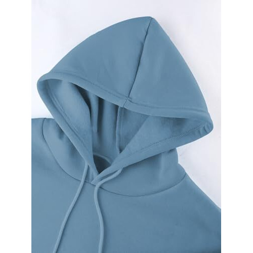 TAGDO Men's Printed Hooded Neck Hoodie (RF-Humble-HDY-2014-Aqua-XXL)