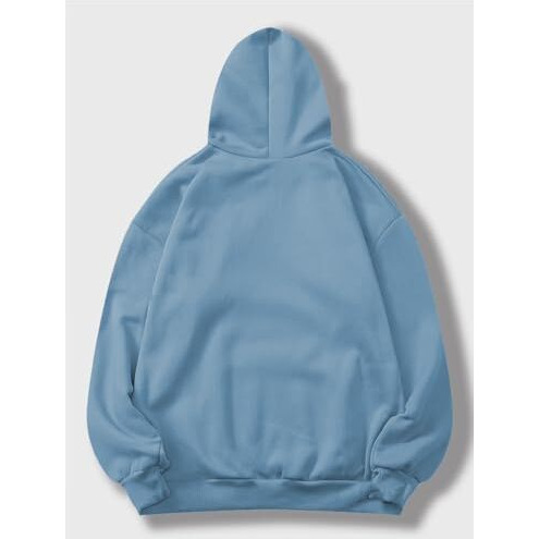 TAGDO Men's Printed Hooded Neck Hoodie (RF-Humble-HDY-2014-Aqua-XXL)