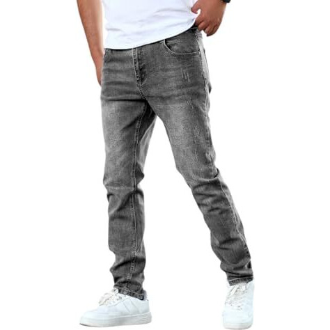 JVX Jeans for Men || Men Jeans || Men Jeans Pants || Denim Jeans (JEANS-07) (in, Numeric, 34, Black)