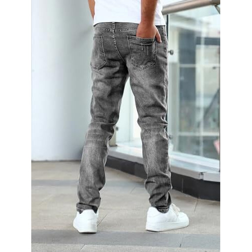 JVX Jeans for Men || Men Jeans || Men Jeans Pants || Denim Jeans (JEANS-07) (in, Numeric, 34, Black)
