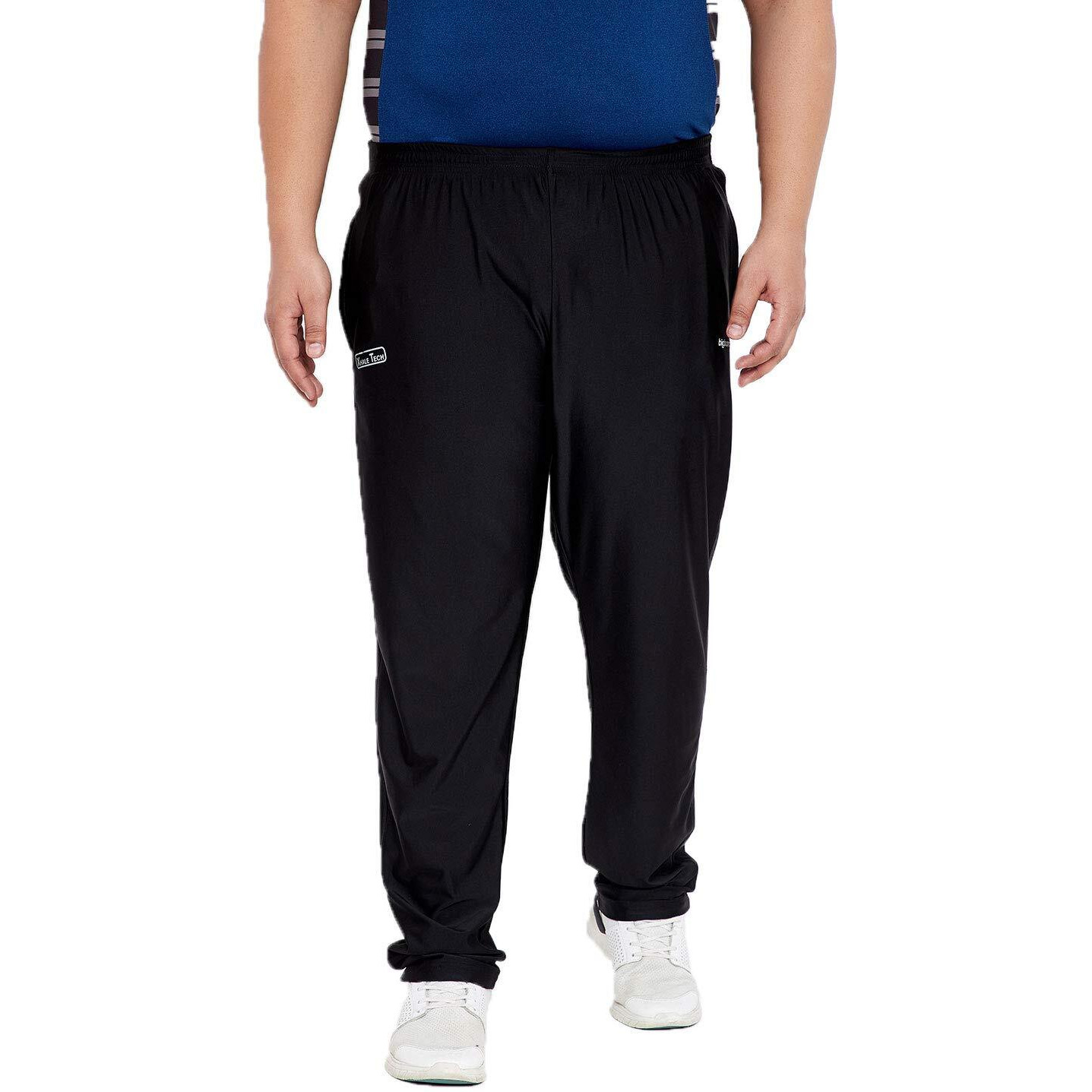 Bigbanana Men's Regular Fit Trackpants (Roman,Black,6XL)