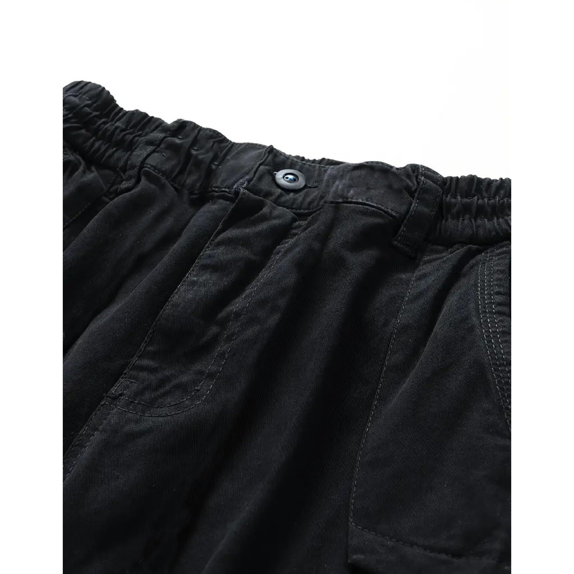 Lymio Men Cargo || Men Cargo Pants || Men Cargo Pants Cotton || Cargos for Men (Cargo-74-77) (in, Alpha, L, Black)
