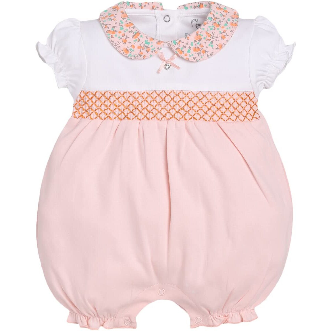 BabyGo Half Sleeves Baby Romper| 100% Cotton Rompers for New Born Baby| Baby Dress | Sleepsuit for Baby Girls| Onesies| 0-3M| 3-6M| 6-9M| 9-12M| Infant Clothes