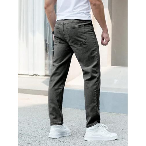 JVX Jeans for Men || Men Jeans || Men Jeans Pants || Denim Jeans (JEANS-101) (in, Numeric, 34, Black)