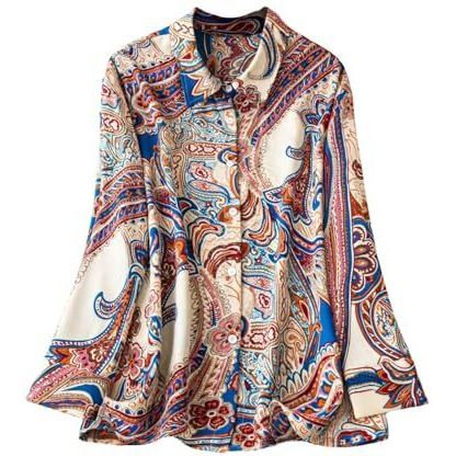 Leriya Fashion Tops for Women | Crop Tops for Women | Summer Tops for Women | Floral Tops for Women (XX-Large, Blue)