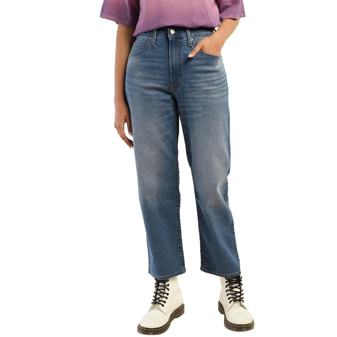 Levis Womens Relaxed Jeans (A9490-0004_Blue