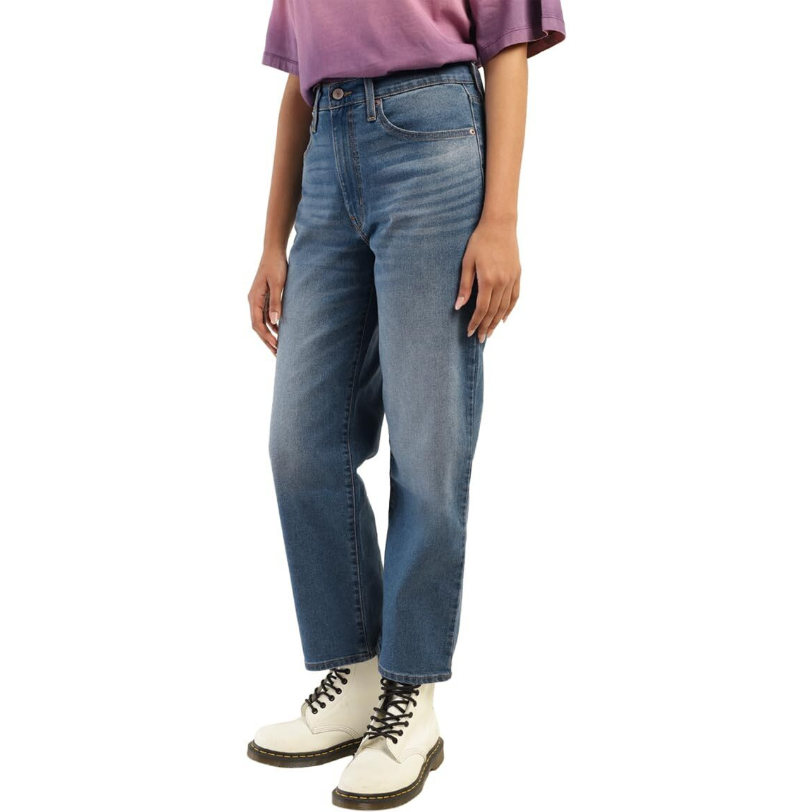 Levis Womens Relaxed Jeans (A9490-0004_Blue