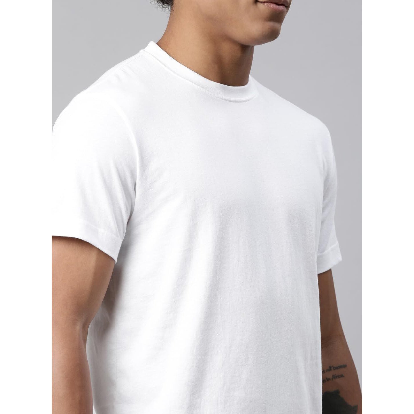 Levis Mens Plain Regular Fit T-Shirt (PR681413_White L)