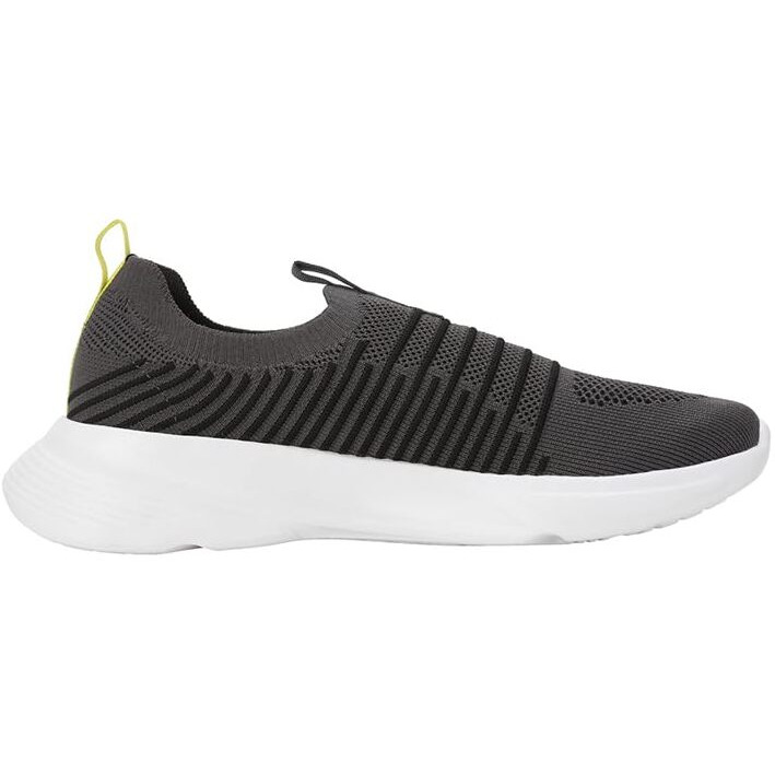Puma Mens Kardio Slipon Black-Dark Coal-Lime Sheen Sneaker - 11 UK (39713101)