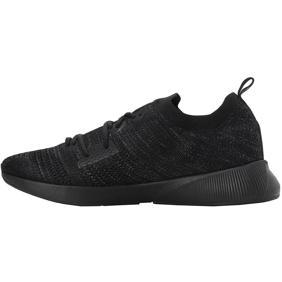 Puma Mens Flyer Runner Engineered Knit Black-Asphalt Running Shoe - 10UK (37999303)