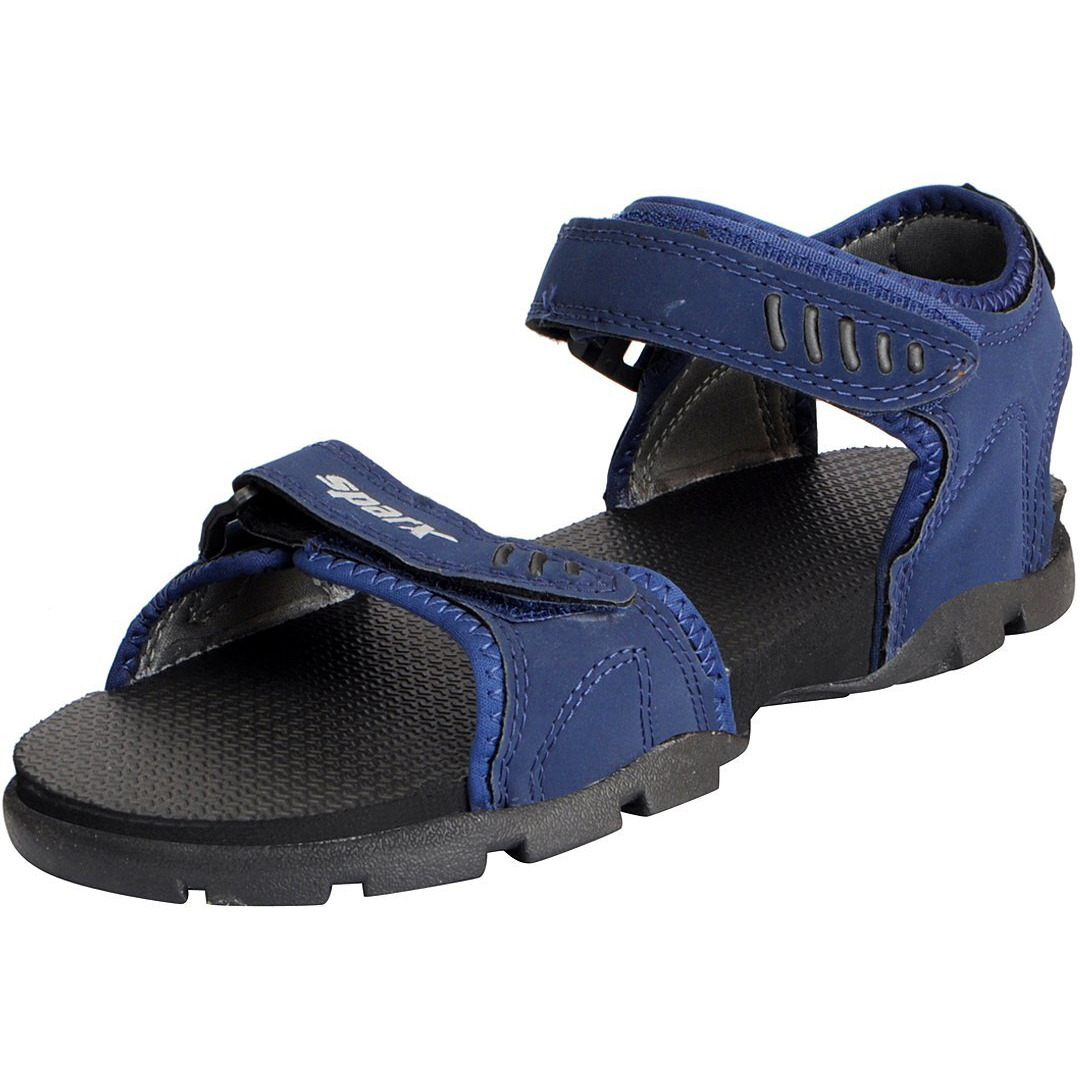 Sparx mens SS 101 | Latest, Daily Use, Stylish Floaters | Black Sport Sandal - 8 UK (SS 101)