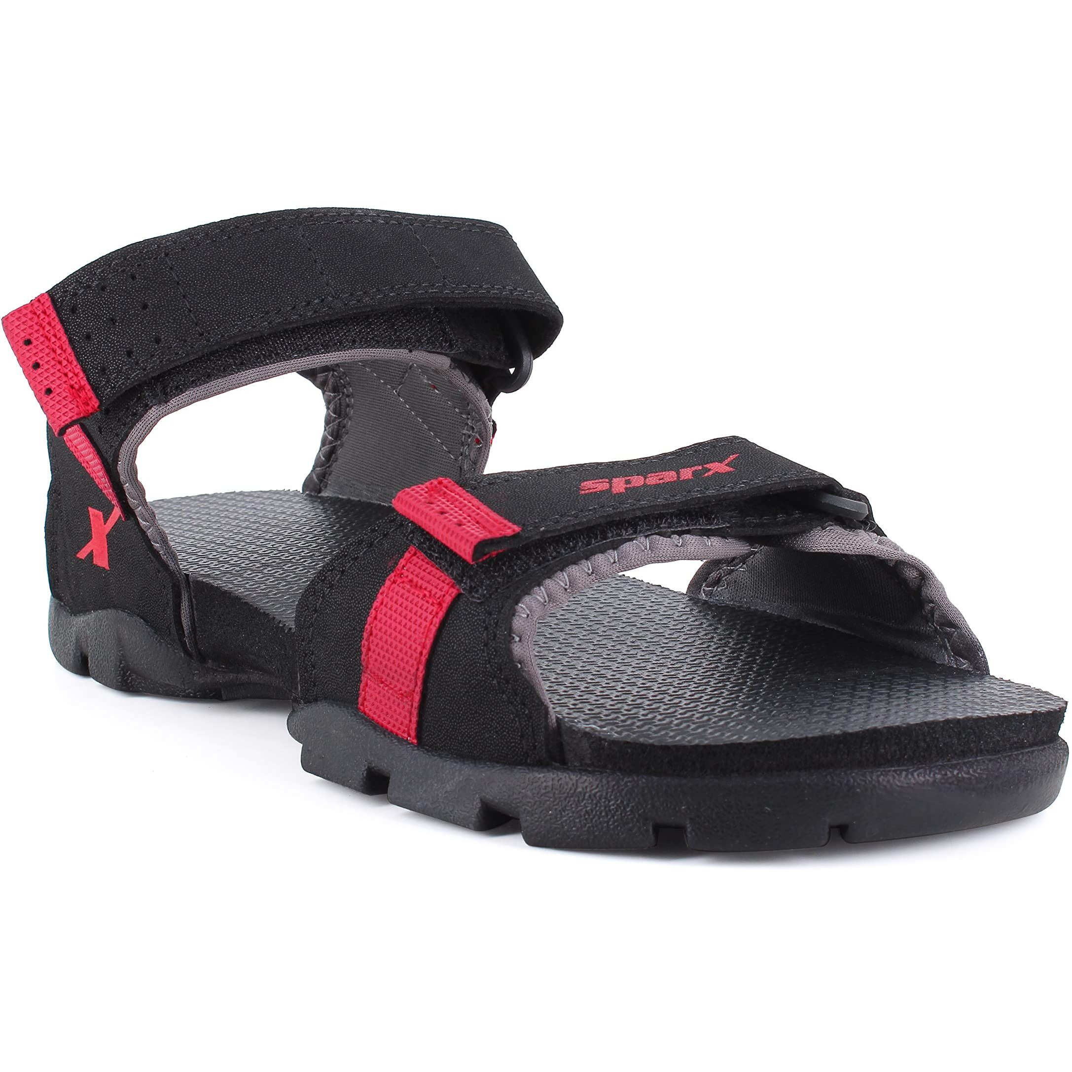 Sparx mens SS 109 | Latest, Daily Use, Stylish Floaters | Red Sport Sandal - 7 UK (SS 109)