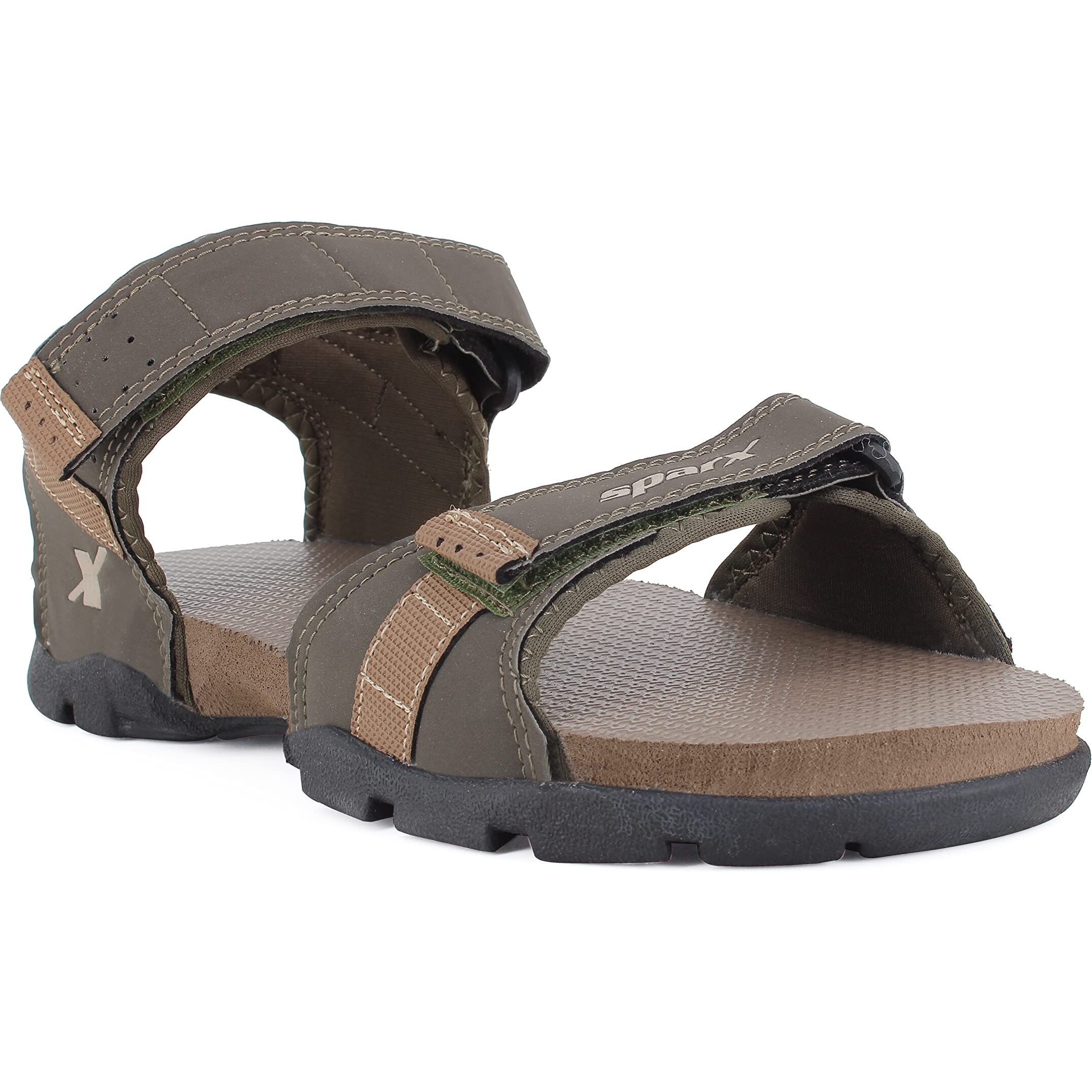Sparx mens SS 109 | Latest, Daily Use, Stylish Floaters | Camel Sport Sandal - 9 UK (SS 109)