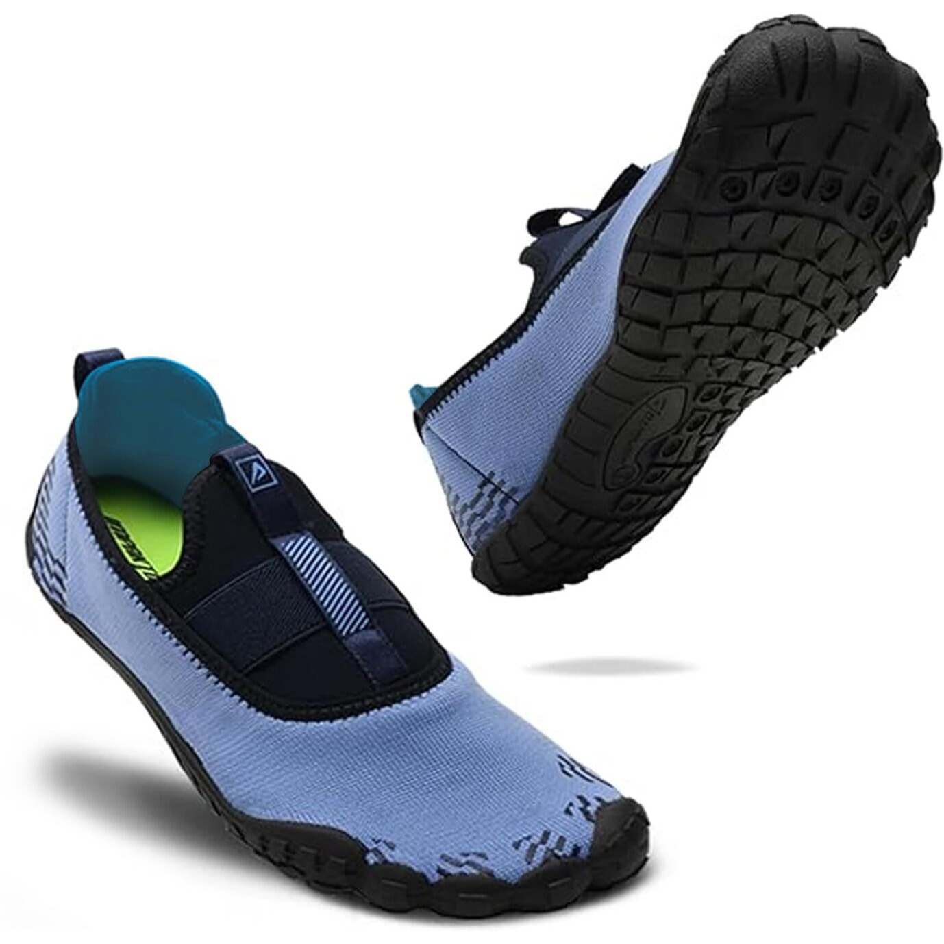 Impakto Barefoot Shoe for Men (Teal Blue, 6)