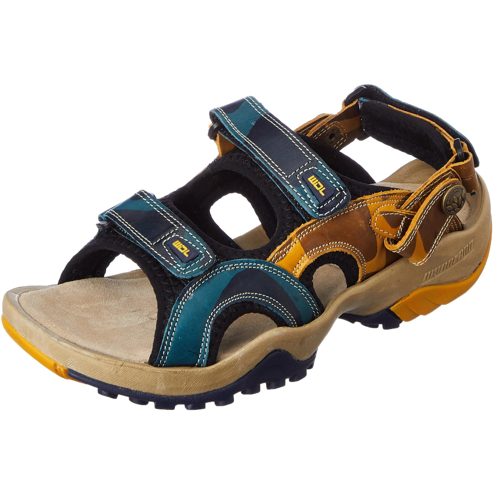 Woodland mens GD 1033111NW Blue Sandal - 6 UK (40 EU)(GD 1033111NW)