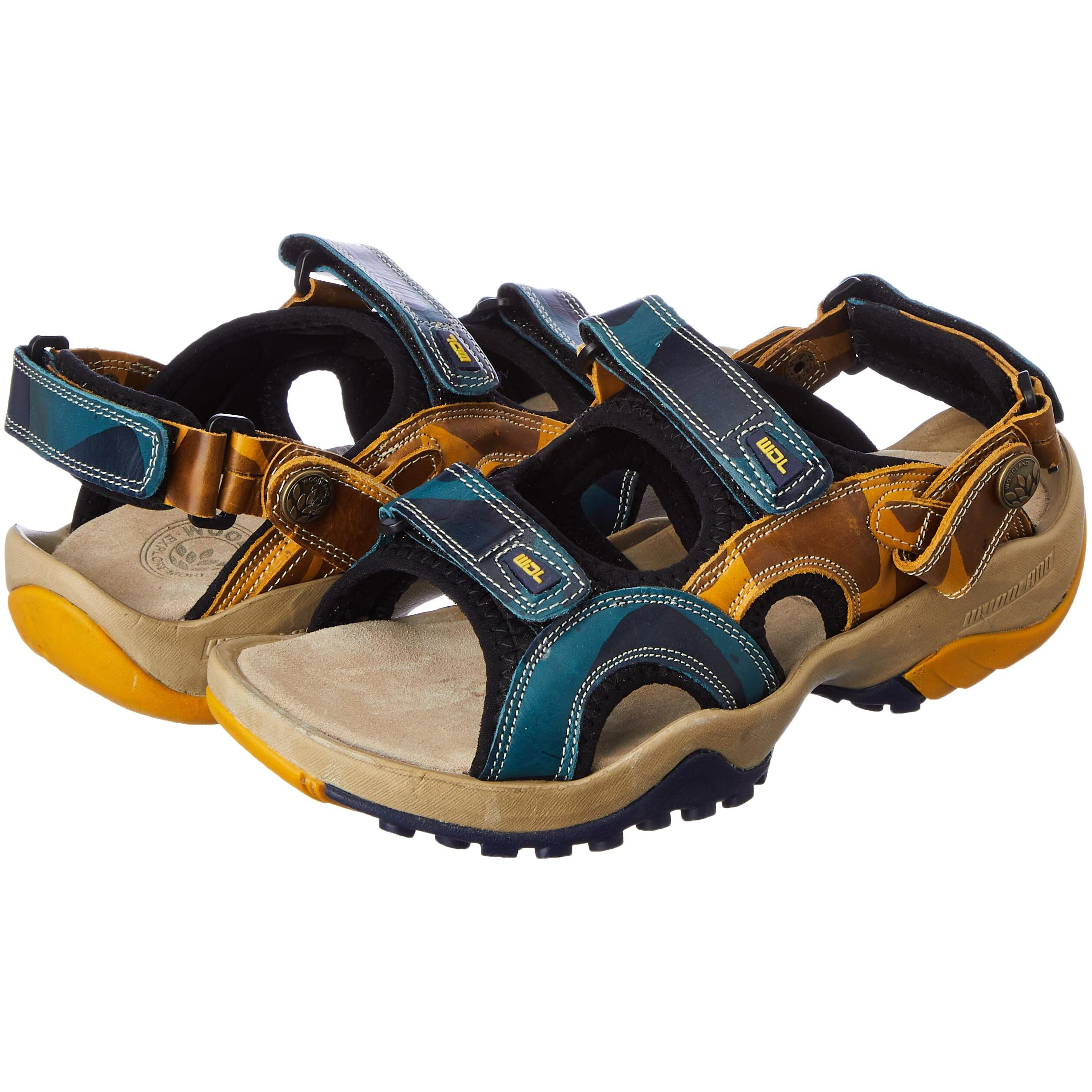 Woodland mens GD 1033111NW Blue Sandal - 6 UK (40 EU)(GD 1033111NW)