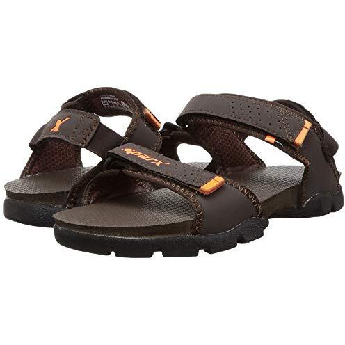 SPARX mens SS 119 | Latest, Daily Use, Stylish Floaters | Orange Sport Sandal - 6 UK (SS 119)