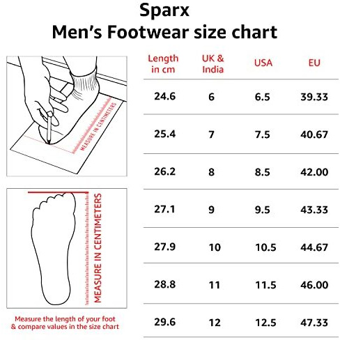 SPARX mens SS 119 | Latest, Daily Use, Stylish Floaters | Orange Sport Sandal - 6 UK (SS 119)