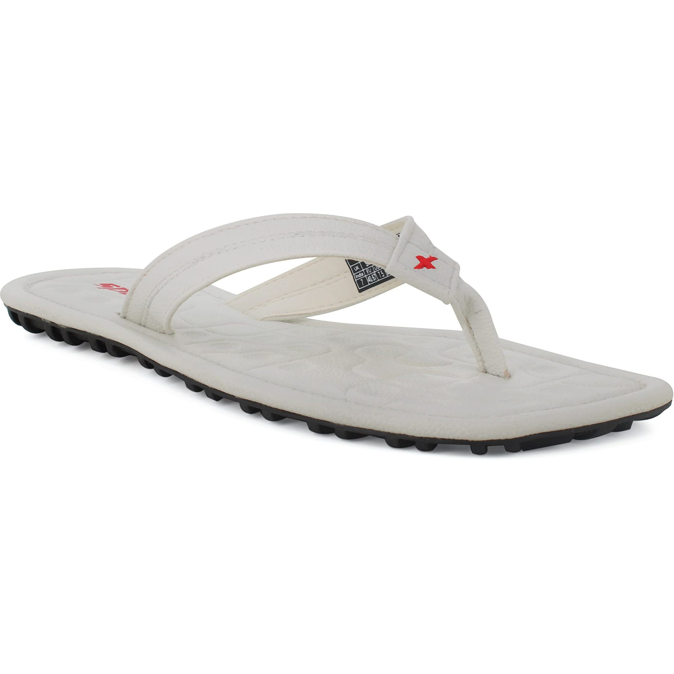 Sparx mens SF2039G White Flip-Flop - 10 UK (SF2039GWHWH0010)