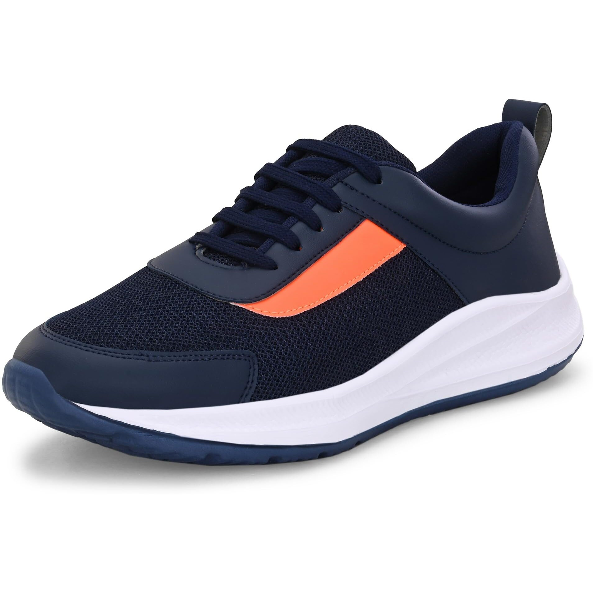 Centrino Casual Shoe for Men | Cushioned Insole Provide Comfort| Stylish Sneaker Shoe | Lace-Up Design | Perfect for Casual Outfits for Boys & Men 6821-6 Navy