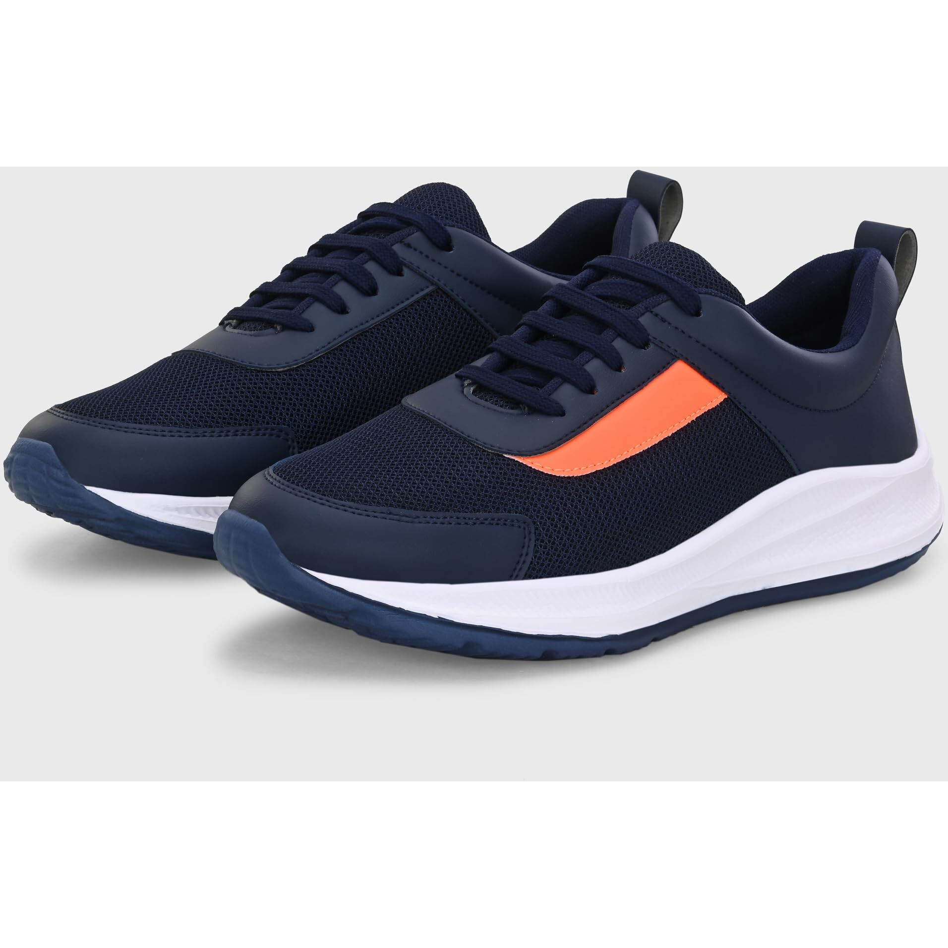 Centrino Casual Shoe for Men | Cushioned Insole Provide Comfort| Stylish Sneaker Shoe | Lace-Up Design | Perfect for Casual Outfits for Boys & Men 6821-6 Navy