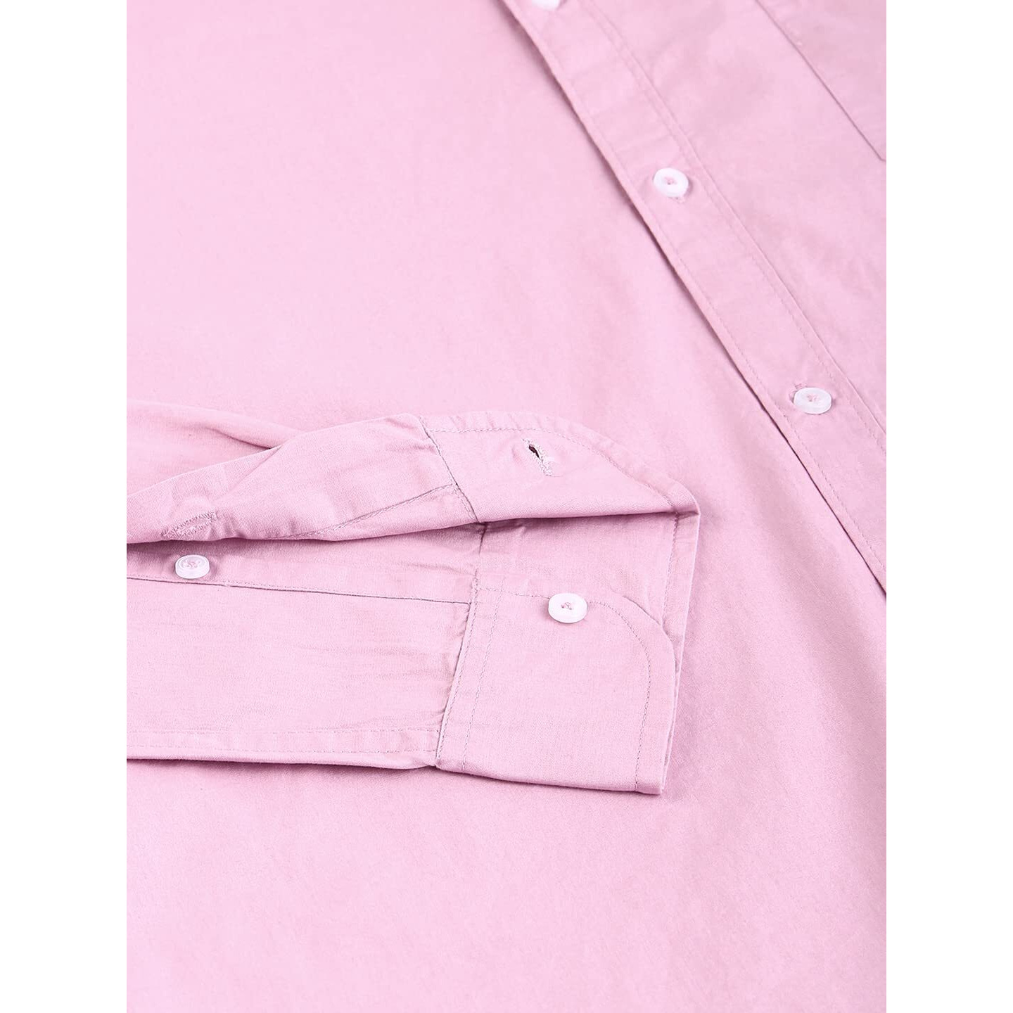 Dennis Lingo Men's Solid Slim Fit Casual Shirt (AZ301_MAUVE_S)