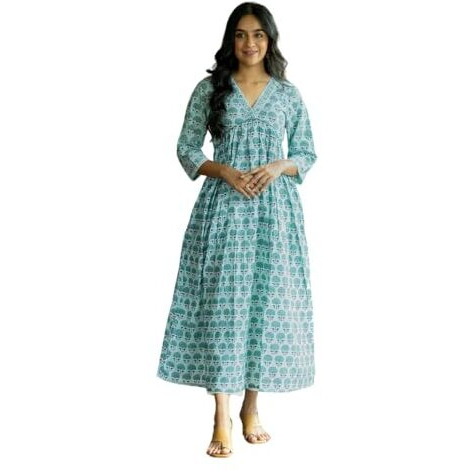 FABNEX kurta for women | Women Kurta | Women Kurtis | Women Gown (K-81) (S)
