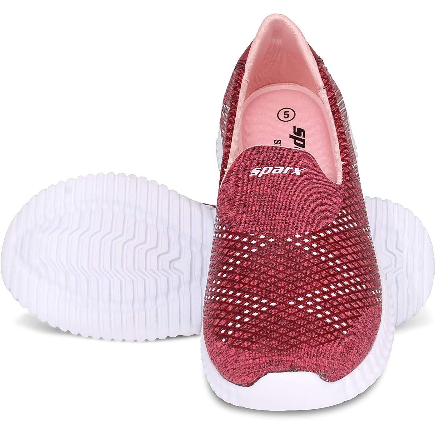 SPARX Womens SL 123 | Enhanced Durability & Soft Cushion | Pink Running Shoe - 6 UK (SL 123)