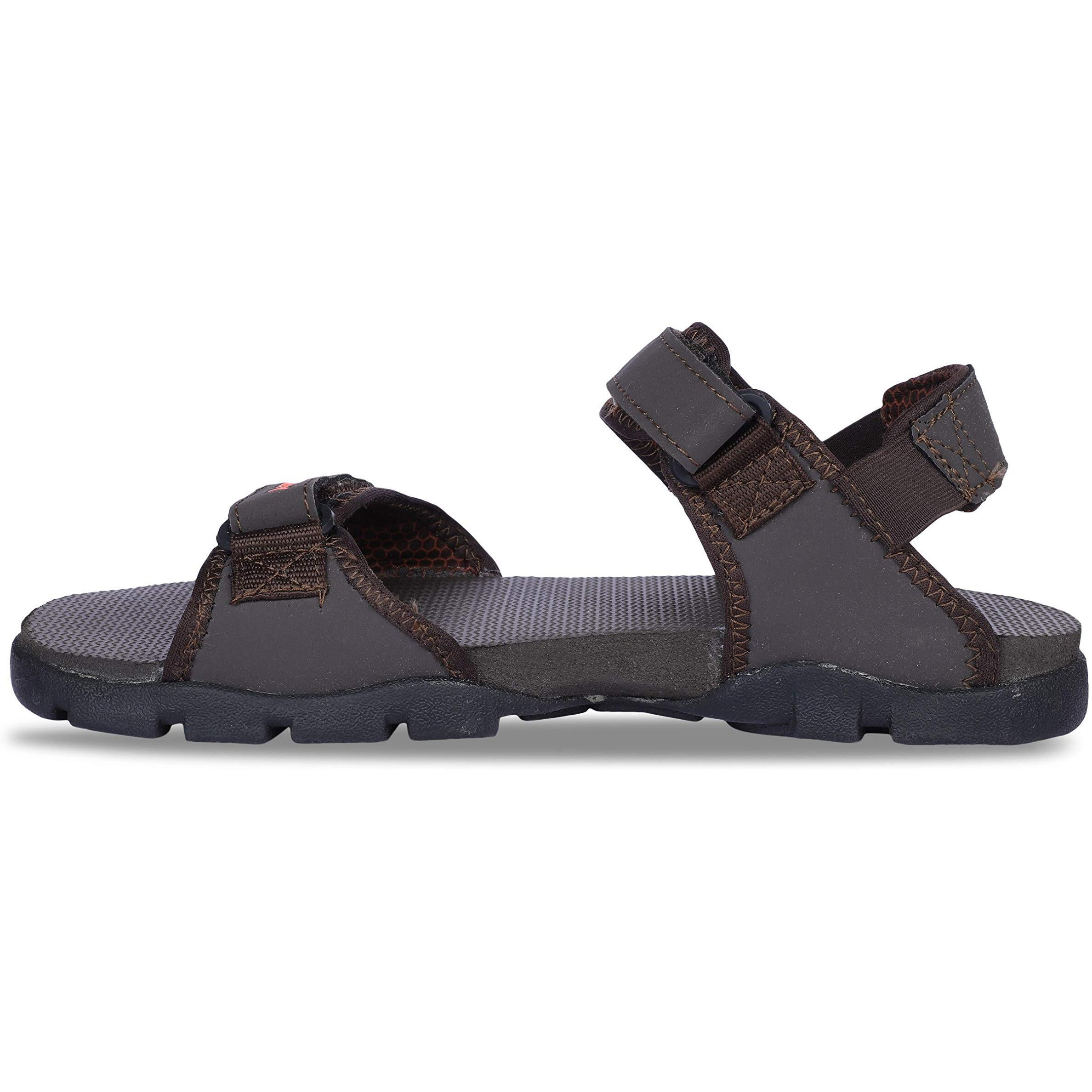 SPARX mens SS 119 | Latest, Daily Use, Stylish Floaters | Orange Sport Sandal - 6 UK (SS 119)