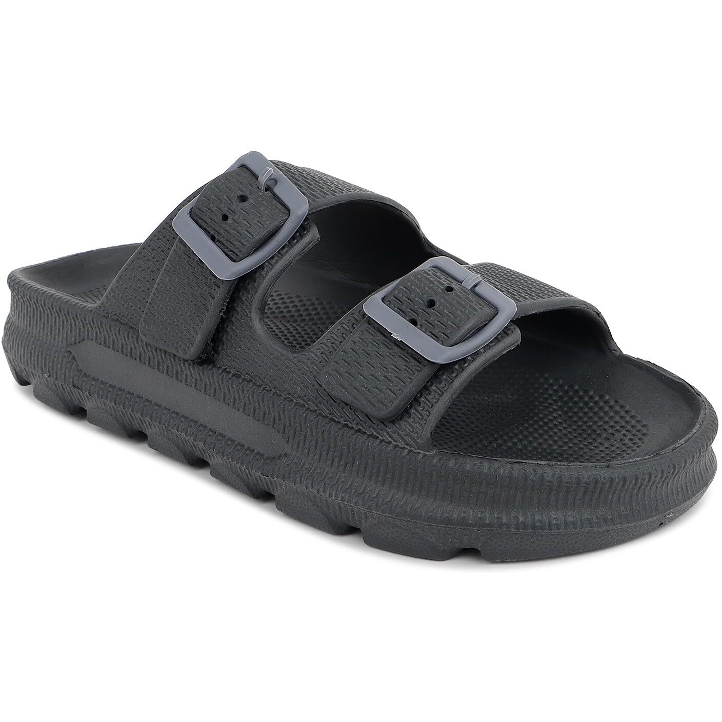 Hygear Men's Zodiac Dark Grey Slipper_10 UK (HG-GE-1011)