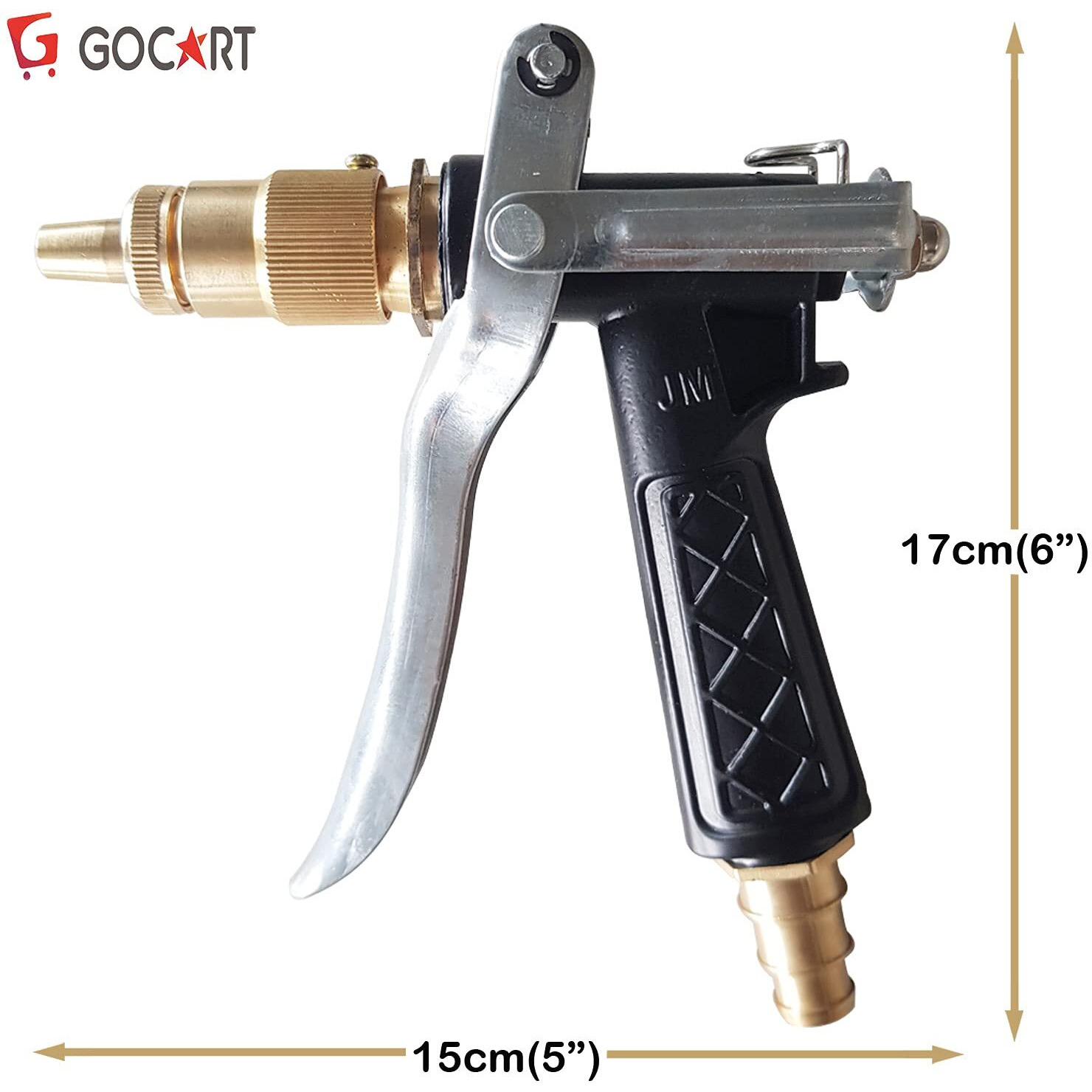 GOCART WITH G LOGO Metal Trigger Brass Nozzle Water Spray Gun