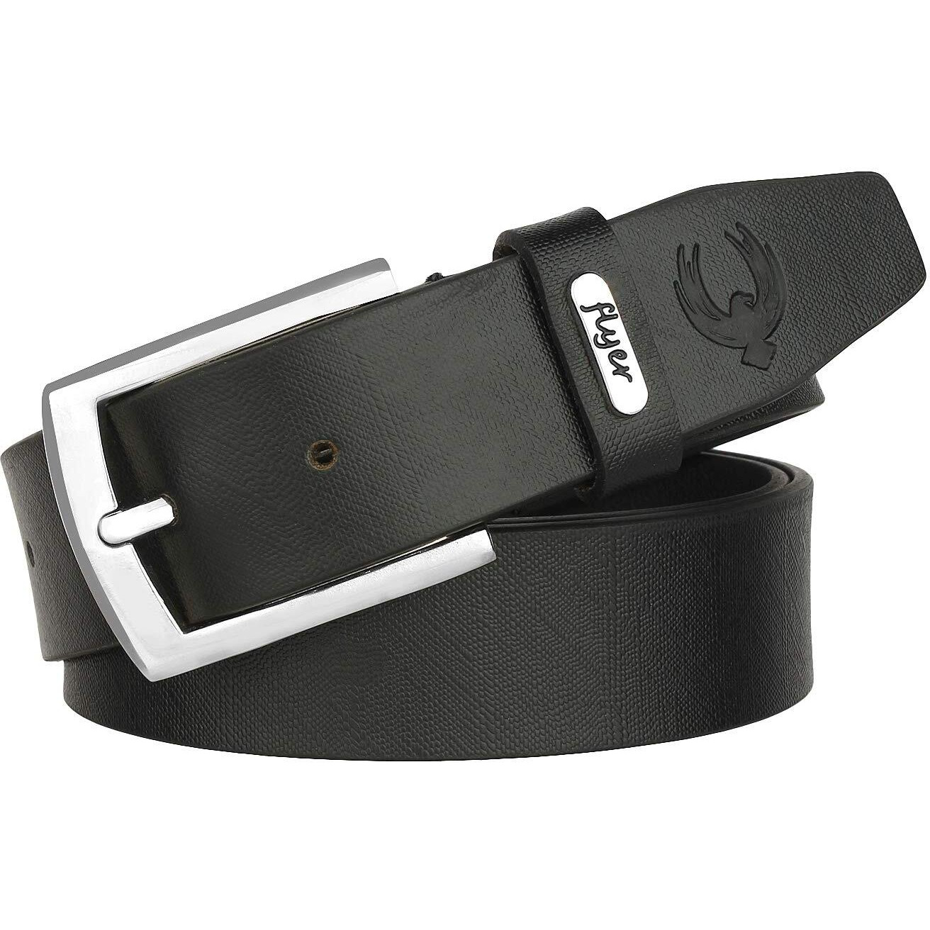 Flyer Holi gift for boyfriend men boys employees set pack of Genuine Leather belt item with hampers box belt-BL418-32