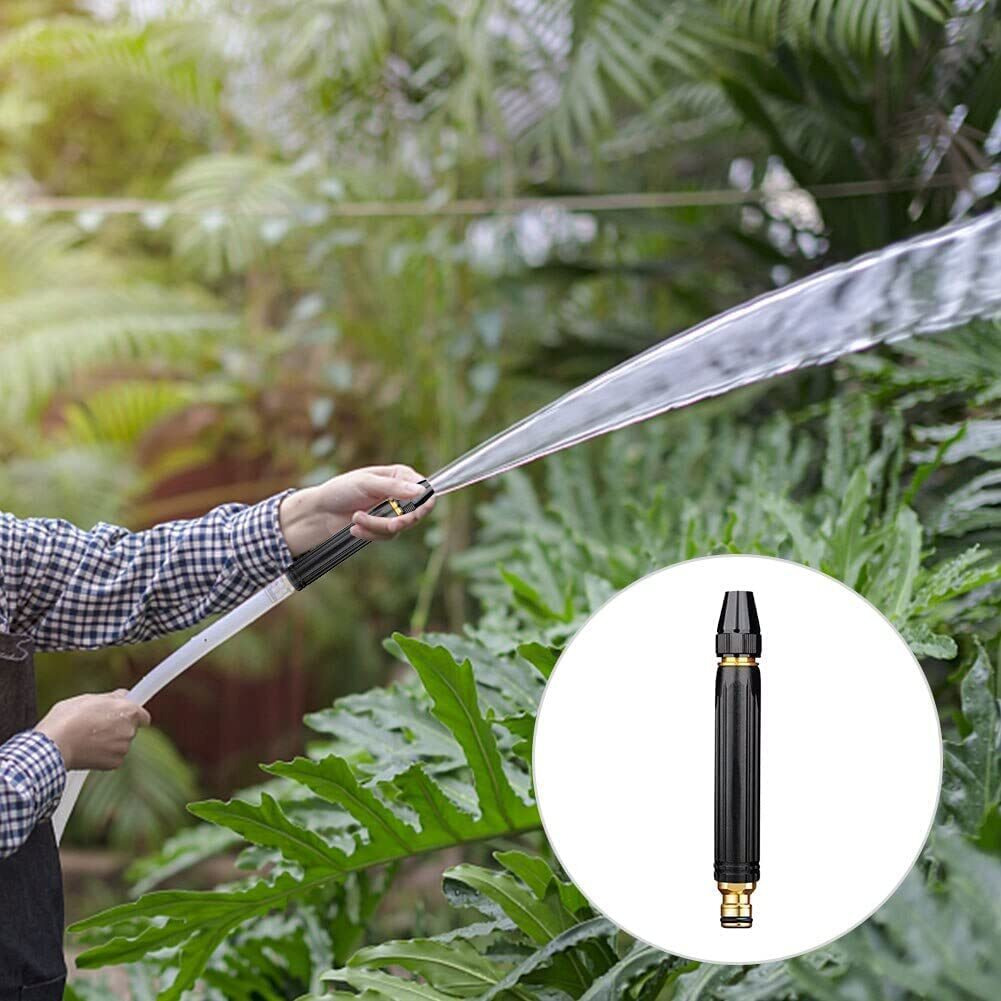 Black Olive High-Pressure Washing Water Gun - 1 Pcs Multifunction Black Washing Gun, New Portable Car Wash Water Gun, Pressure Washer Nozzle Spray Gun Wash for Car, Garden, Bike (Pack of 1)