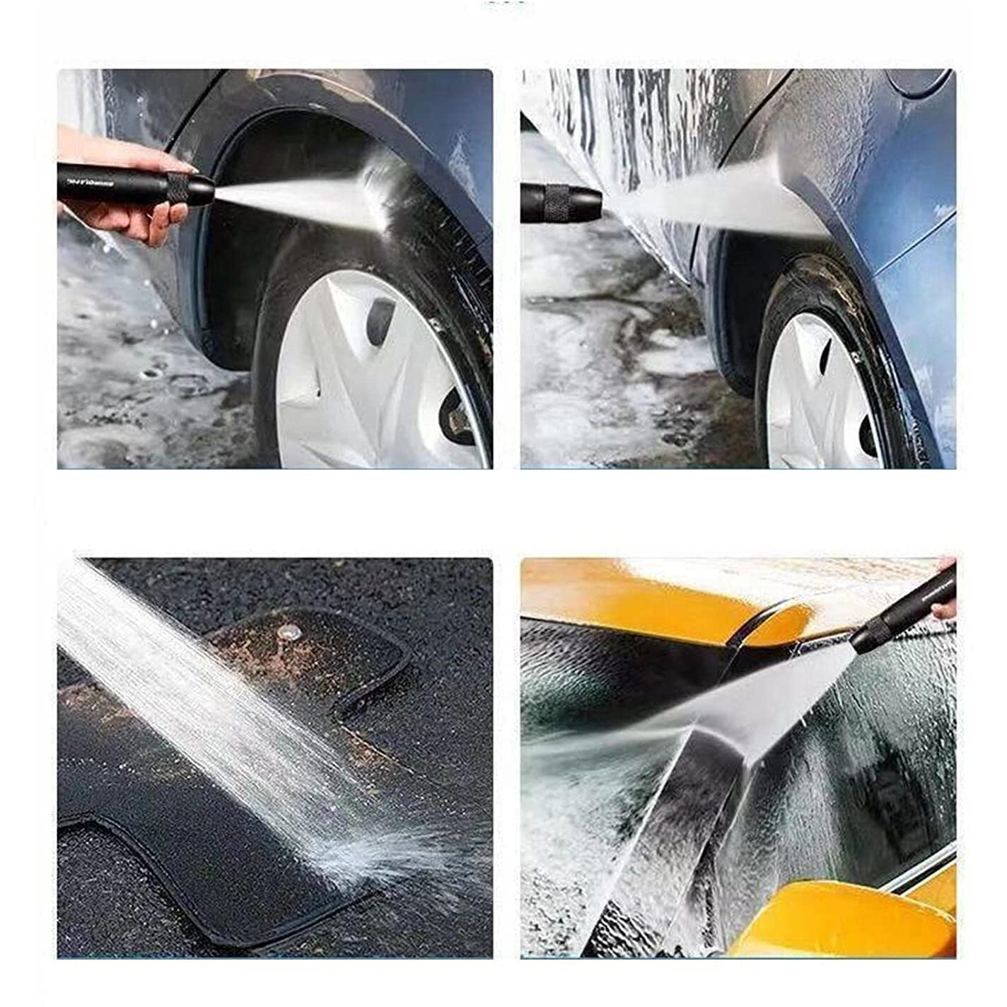 Black Olive High-Pressure Washing Water Gun - 1 Pcs Multifunction Black Washing Gun, New Portable Car Wash Water Gun, Pressure Washer Nozzle Spray Gun Wash for Car, Garden, Bike (Pack of 1)