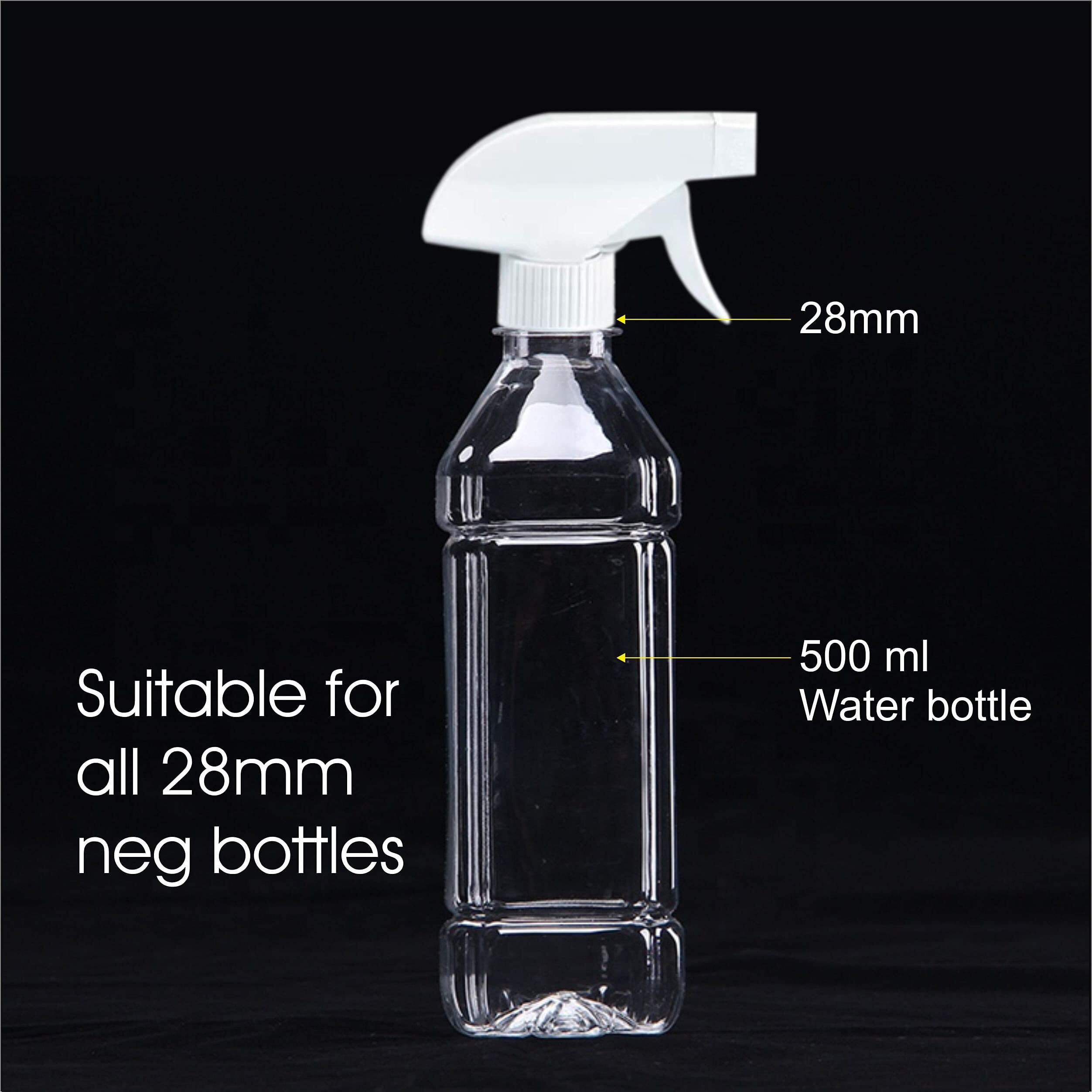 Avance Plastic Water Spray Nozzle Trigger for Bottle | Spray Gun | Sprayer | Spray for Bottle | Pack of 10