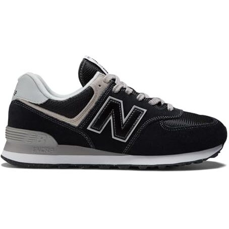 new balance Mens 574 Black (001) 1 Running Shoe - 7 UK (ML574EVB)