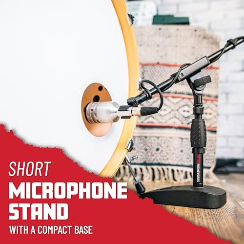 Gator GFW-MIC-0821 Bass Drum and Amp Mic Stand